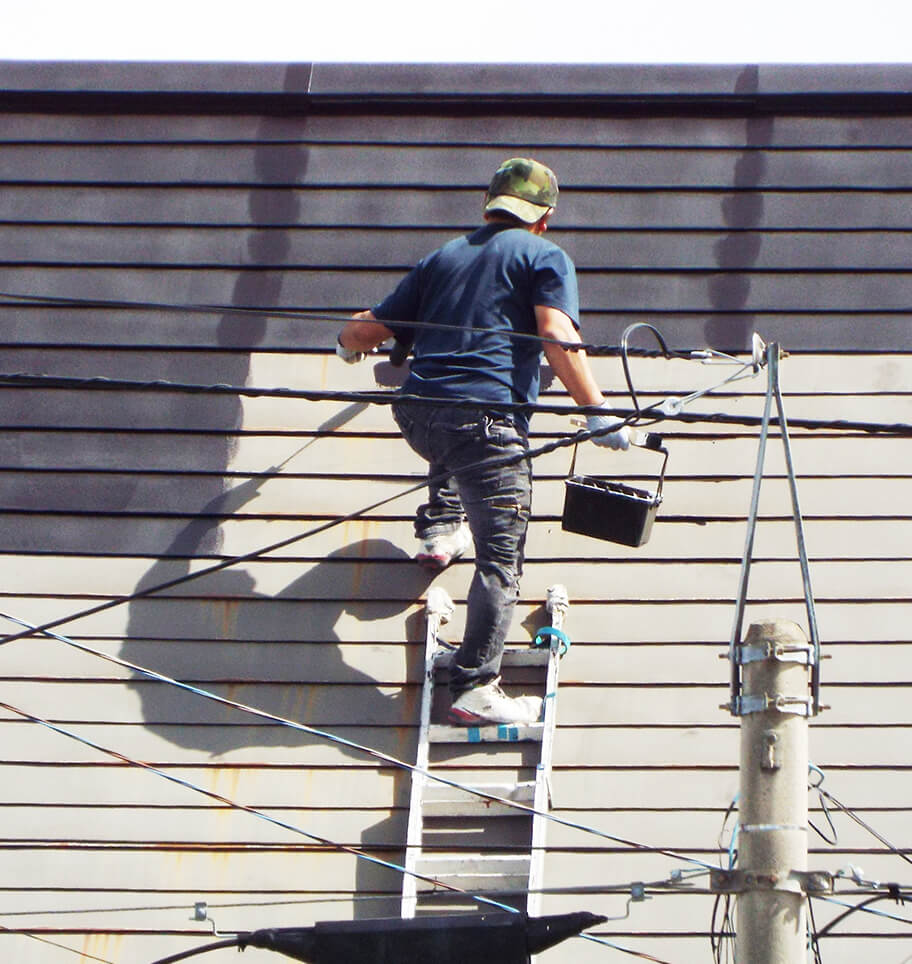 建設業許可・塗装技能士資格を持った職人が在籍